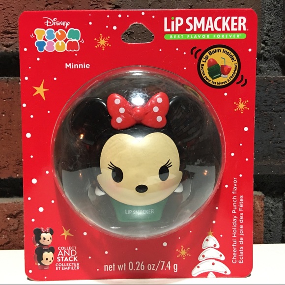 Lip Smacker Minnie Tsum Tsum Holiday Punch Balm - Picture 1 of 6